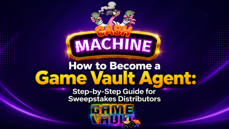 How To Become a Game Vault Agent: Step By Step Guide For Sweepstakes Distributors