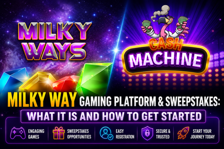 Milky Way Gaming Platform & Sweepstakes: What It Is and How to Get Started